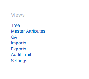 After opening a new tab, select a view